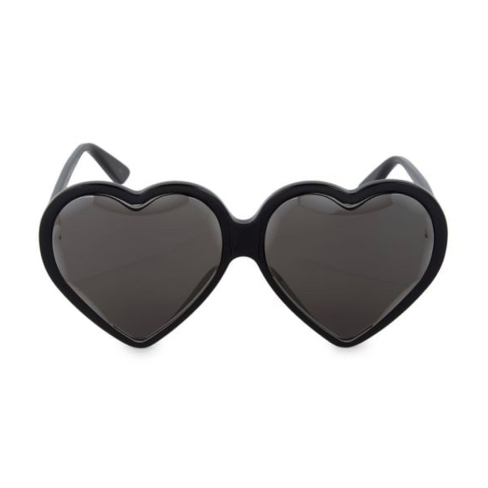 GUCCI Heart Sunglasses 62MM Black